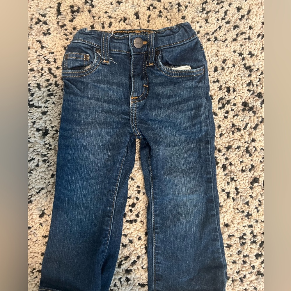 Wrangler girls toddler boot cut jeans! Size 24 months fits 18-24